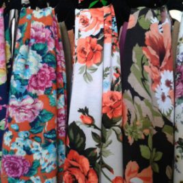 Floral Cotton Scarves