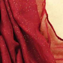 Glitter Polyester Scarf