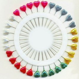 Heart Scarf Pins