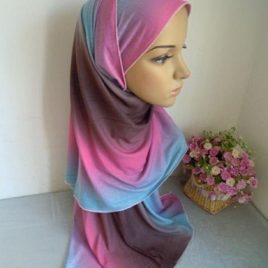 Rainbow Cotton Scarf