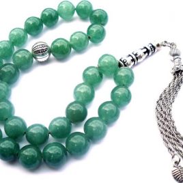 Metal Thistle Tasbih