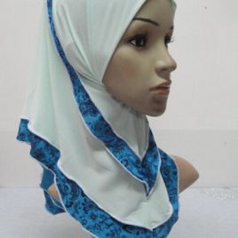 Girl’s Flower Print Hijab
