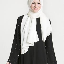 Abaya White Pearl