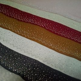 Rhinestone Jersey Scarves